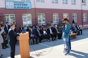 Meram Atatürk İlkokulu Konya Eczacı Odası Zeka Oyunları Etkinlik Odası Açılışı Yapıldı.