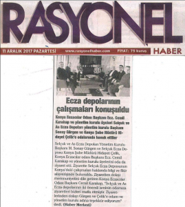 OCAK 2018' DE ÇIKAN HABERLER
