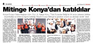 KASIM 2022' DE BASINDA YER ALAN HABERLERİMİZ