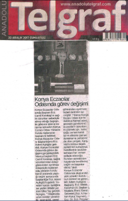 OCAK 2018' DE ÇIKAN HABERLER