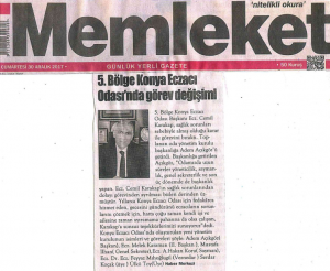 OCAK 2018' DE ÇIKAN HABERLER