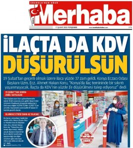 ŞUBAT 2022' DE BASINDA YER ALAN HABERLERİMİZ