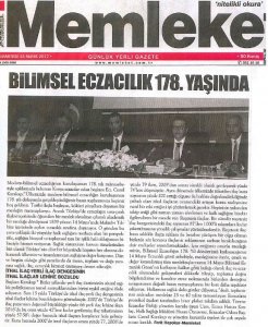 MAYIS 2017'DE ÇIKAN HABERLER