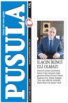 KASIM 2020' DE BASINDA YER ALAN HABERLERİMİZ