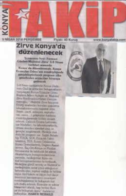 NİSAN 2018' DE ÇIKAN HABERLER