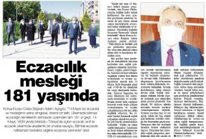MAYIS 2020' DE BASINDA YER ALAN HABERLERİMİZ