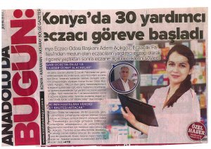 OCAK 2019' DA BASINDA YER ALAN HABERLERİMİZ