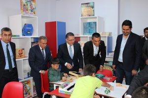 Meram Atatürk İlkokulu Konya Eczacı Odası Zeka Oyunları Etkinlik Odası Açılışı Yapıldı.