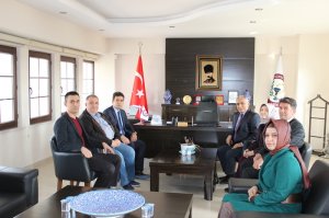 KONYA İL EMNİYET MÜDÜRÜ SAYIN ŞÜKRÜ YAMAN'IN ODAMIZI ZİYARETİ