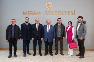 YÖNETİM KURULUMUZ KONYA MERAM BELEDİYE BAŞKANI SN. MUSTAFA KAVUŞ’ U ZİYARET ETTİLER