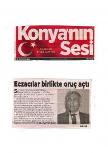 MAYIS 2019' DA BASINDA YER ALAN HABERLERİMİZ