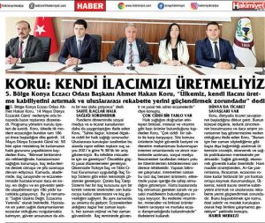  MAYIS 2025' DE BASINDA YER ALAN HABERLERİMİZ
