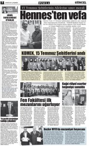 MAYIS 2017'DE ÇIKAN HABERLER