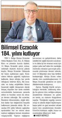 MAYIS 2023' DE BASINDA YER ALAN HABERLERİMİZ