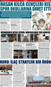 OCAK 2025' DE BASINDA YER ALAN HABERLERİMİZ