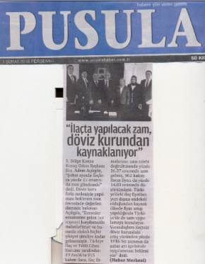 ŞUBAT 2018' DE ÇIKAN HABERLER