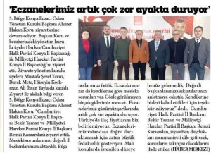 OCAK 2025' DE BASINDA YER ALAN HABERLERİMİZ