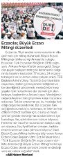 KASIM 2022' DE BASINDA YER ALAN HABERLERİMİZ