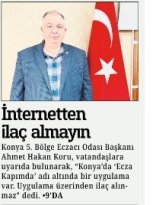 OCAK 2026' DA BASINDA YER ALAN HABERLERİMİZ