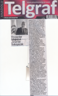 NİSAN 2018' DE ÇIKAN HABERLER