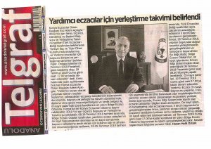TEMMUZ 2019' DA BASINDA YER ALAN HABERLERİMİZ