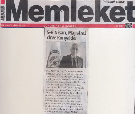 NİSAN 2018' DE ÇIKAN HABERLER