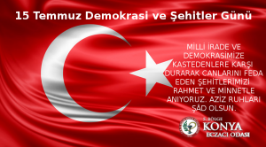 15 Temmuz Demokrasi ve Şehitler Günü