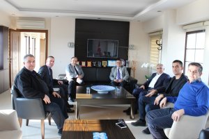 SELÇUK VE AS ECZA DEPOLARI Y.K. BAŞKANI M. SONAY GÜRGEN VE SELÇUK ECZA DEPOSU KONYA ŞUBE MÜDÜRÜ HİDAYET ÇELİK ODAMIZI ZİYARETİ HK.