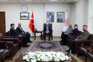 VALİMİZ SN. İBRAHİM AKIN MAKAMINDA ZİYARET EDİLDİ