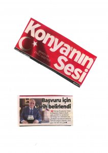 TEMMUZ 2019' DA BASINDA YER ALAN HABERLERİMİZ