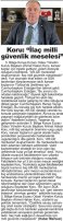HAZİRAN 2025' DE BASINDA YER ALAN HABERLERİMİZ