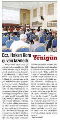 EYLÜL 2022' DE BASINDA YER ALAN HABERLERİMİZ