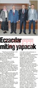 KASIM 2022' DE BASINDA YER ALAN HABERLERİMİZ