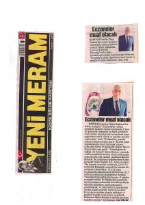 OCAK 2019' DA BASINDA YER ALAN HABERLERİMİZ