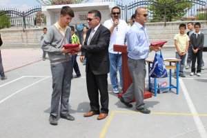 Şehit Pilot Ayfer Gök Ortaokulu Kütüphanesi Açılışı