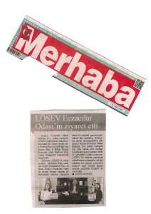 NİSAN 2019' DA BASINDA YER ALAN HABERLERİMİZ