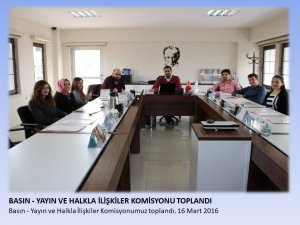 Toplantı ve Ziyaretlerimiz.