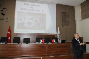 Tıbbi Çaylar Ve Hazırlanışları İsimli Seminer Odamızda Düzenlendi.