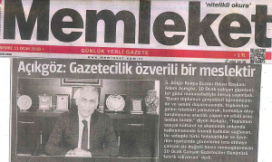 OCAK 2018' DE ÇIKAN HABERLER