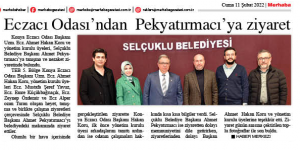 ŞUBAT 2022' DE BASINDA YER ALAN HABERLERİMİZ