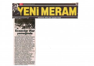 MAYIS 2019' DA BASINDA YER ALAN HABERLERİMİZ