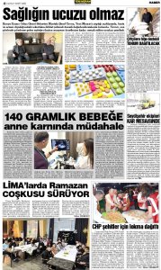 MART 2025' DE BASINDA YER ALAN HABERLERİMİZ