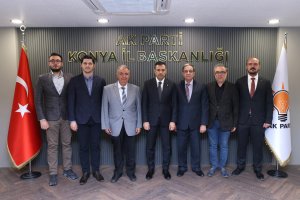 ADALET VE KALKINMA PARTİSİ KONYA İL BAŞKANI SN. FATİH ÖZGÖKÇEN MAKAMINDA ZİYARET EDİLDİ