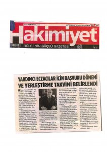 TEMMUZ 2019' DA BASINDA YER ALAN HABERLERİMİZ