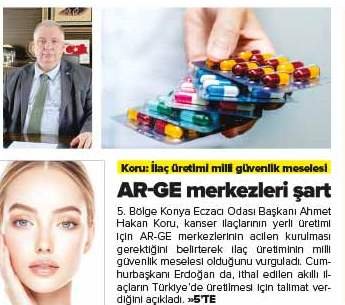 HAZİRAN 2025' DE BASINDA YER ALAN HABERLERİMİZ