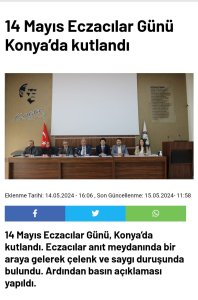 MAYIS 2024' DE BASINDA YER ALAN HABERLERİMİZ