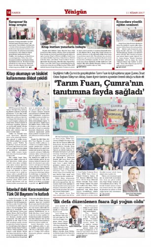 Nisan 2017'de Çıkan Haberler