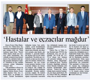 ARALIK 2022' DE BASINDA YER ALAN HABERLERİMİZ