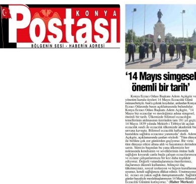 MAYIS 2020' DE BASINDA YER ALAN HABERLERİMİZ