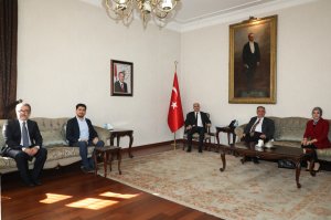 VALİMİZ SN. VAHDETTİN ÖZKAN MAKAMINDA ZİYARET EDİLDİ